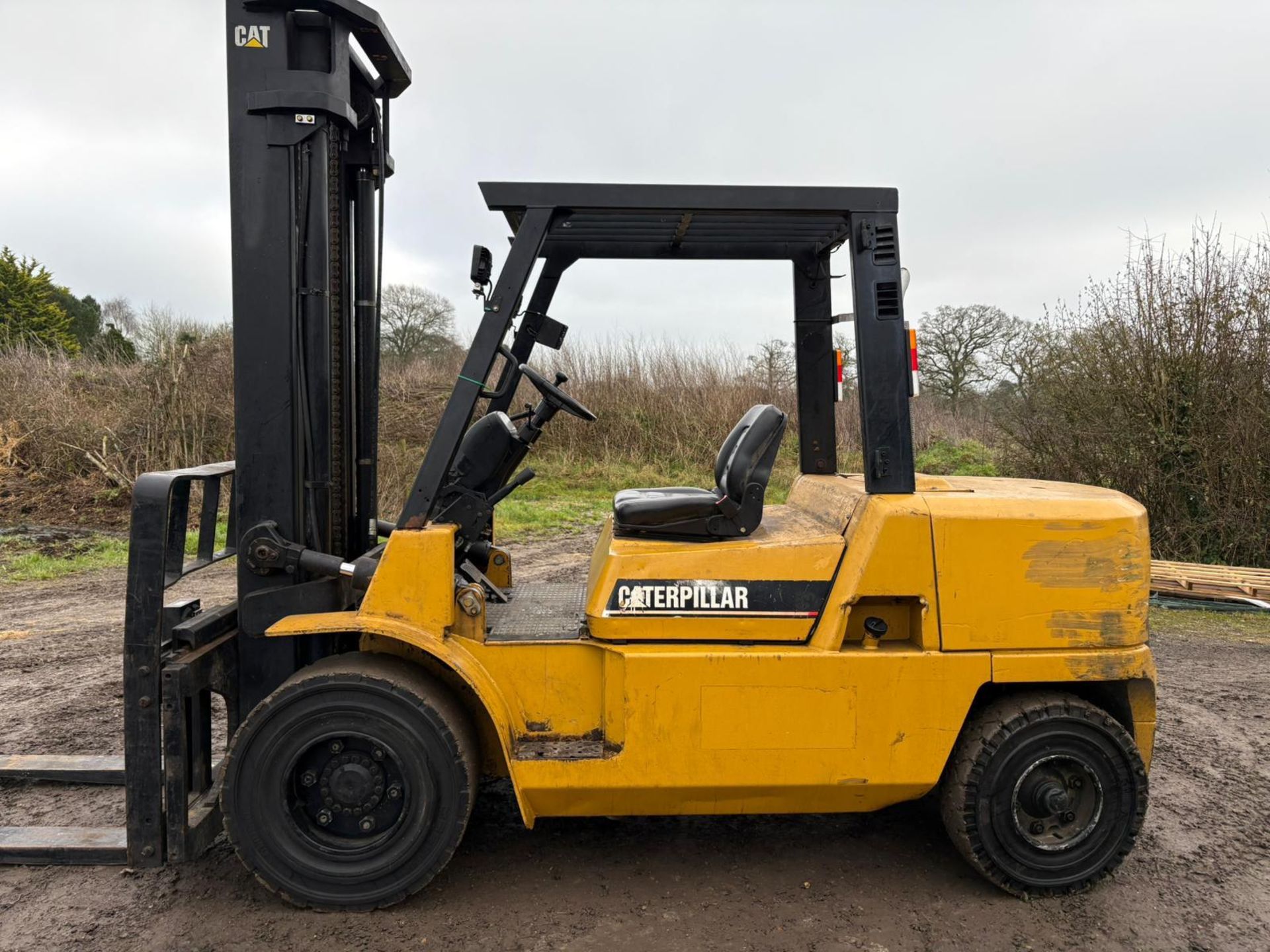 Caterpillar DP50K 5 Tonne Diesel Forklift, Part Exchange Just In, 2006, 4561 Hours - Image 3 of 8