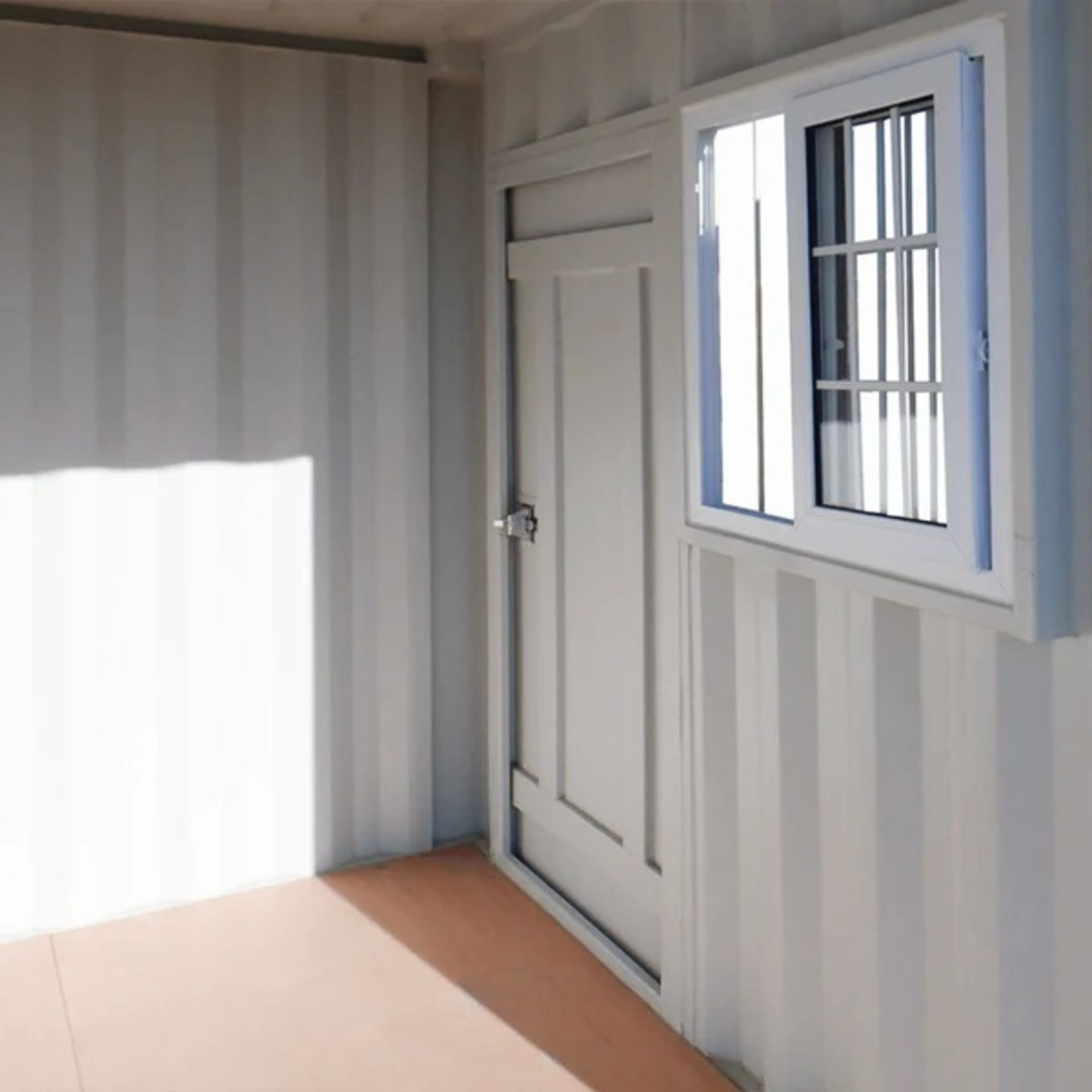 12 Foot Container With Window & Door - Image 2 of 2