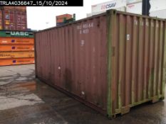 Used 20 Foot Shipping Container