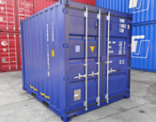 New One Trip Blue 10ft Container, 3 Available In Total