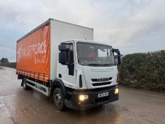 2014 Iveco Eurocargo 120E19 7.5 Tonne Curtainsider Truck, 317052km, MOT to 30/9/25