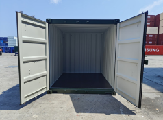 New One Trip Green 10ft Container - 6 Available In Total
