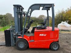 2015, HELI - 2.5 Tonne Electric Forklift (130 hours from new)