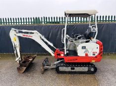 2020 Takeuchi TB216 Excavator, Only 1590 Hours