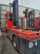 RESERVE REDUCED Bulmor Sideloader Forklift 5 Tonne Diesel, Year 2015. Two Tier Mast 5.2m Max Height