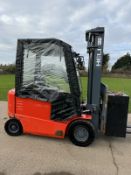 2019 Heli 2.5 FB25G Tonne Electric Forklift Truck, ONLY 1980 HOURS, Complete With Charger