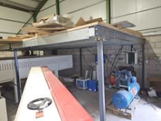 Lower Mezzanine Floor, Complete Including Stairs