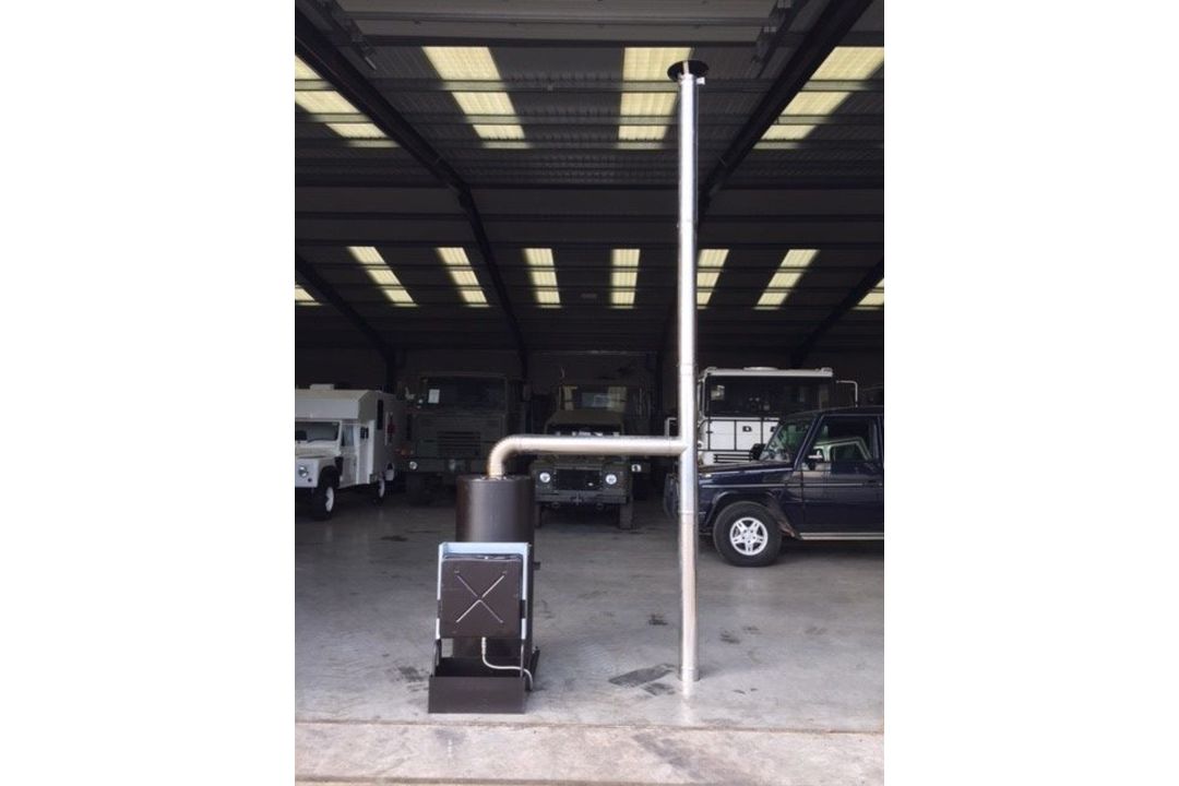 NO RESERVE - UNUSED Multi-Fuel Heater - DEVILLE with Blue Flame Technology - Image 1 of 17
