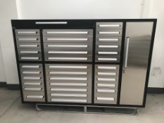7 Foot Storage Cabinet With 35 Drawers & 1 Cabinet, Brand New, Unused