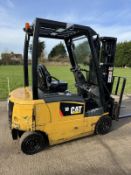 Caterpillar EP18CPN 1.8 Tonne Electric Forklift Container Spec, Complete With Charger