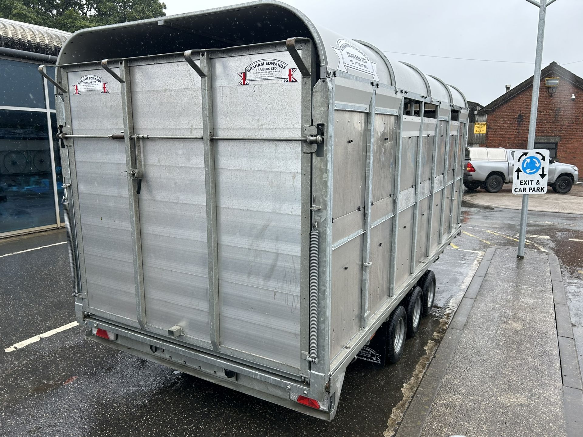 2007 Graham Edwards Livestock Trailer DM14T - Image 4 of 18