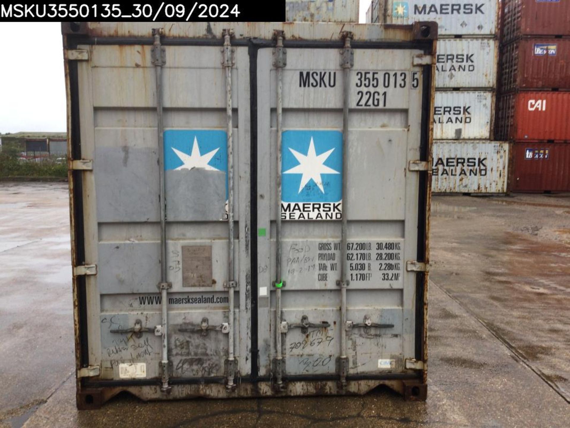 Used 20 Foot Shipping Container - Image 3 of 5