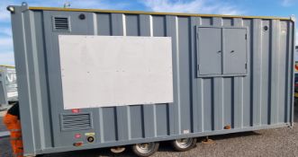 2018 Groundhog GP500 Open Plan Site Welfare Unit