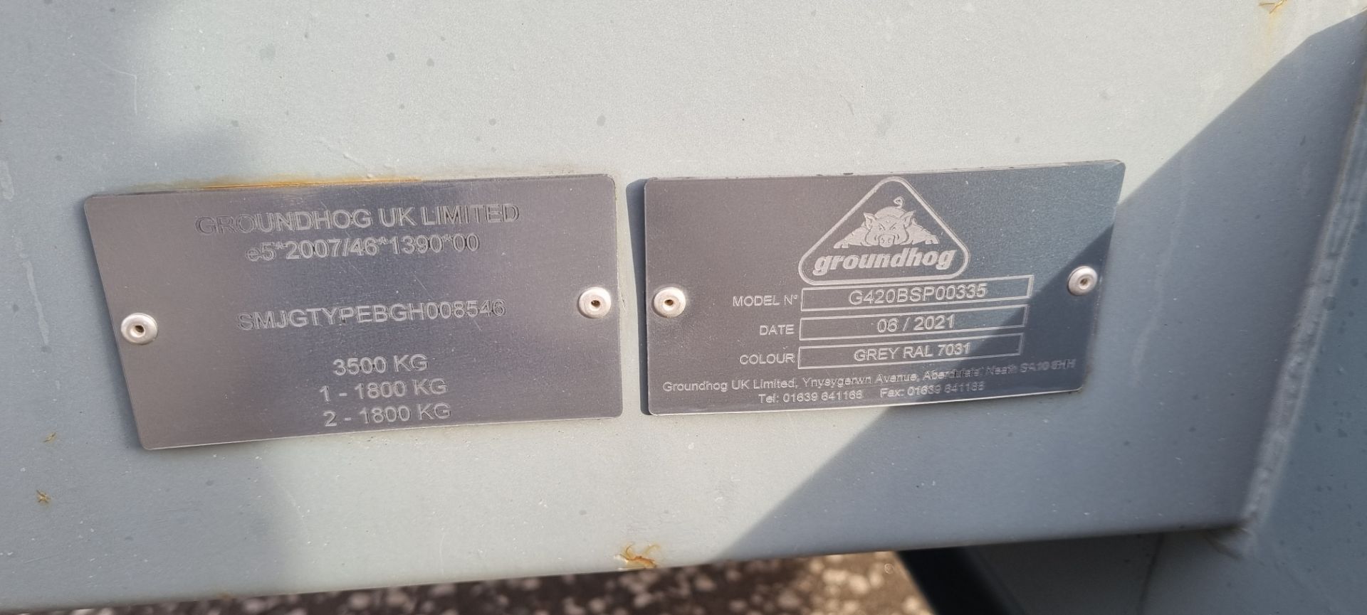 Mobile Toilet Unit GH8546, Generator Running Hours Approximately 98 Hours - Image 8 of 11