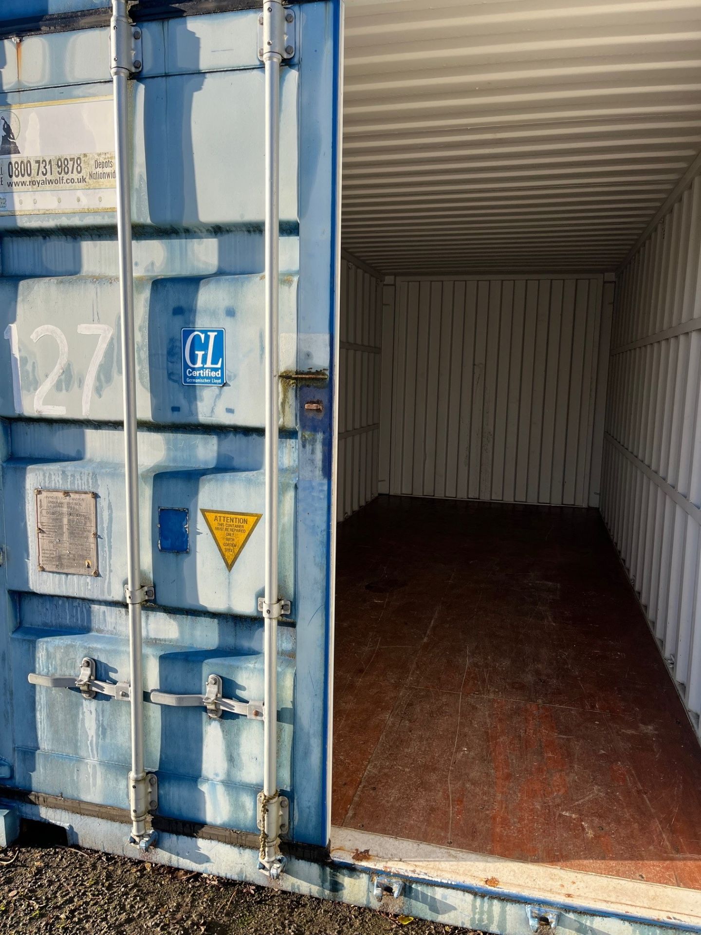Used 20 Foot Shipping Container - Image 2 of 2