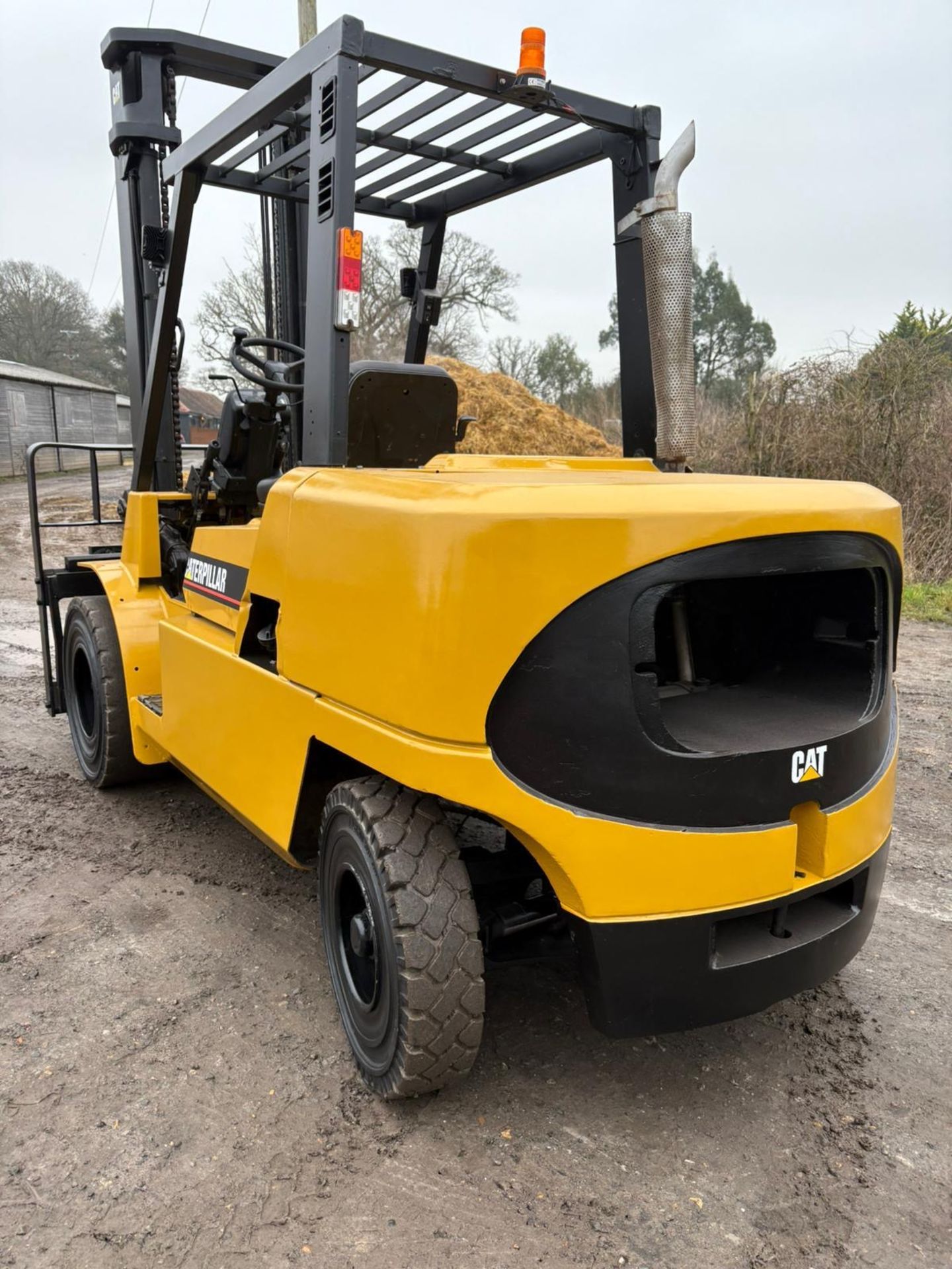 2006 Caterpillar DP50K 5 Tonne Diesel Forklift, 4 Metre Lift, Low 4561 Hours - Image 4 of 6