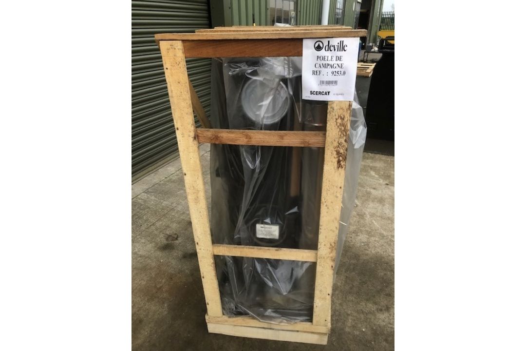 NO RESERVE - UNUSED Multi-Fuel Heater - DEVILLE with Blue Flame Technology - Image 16 of 17