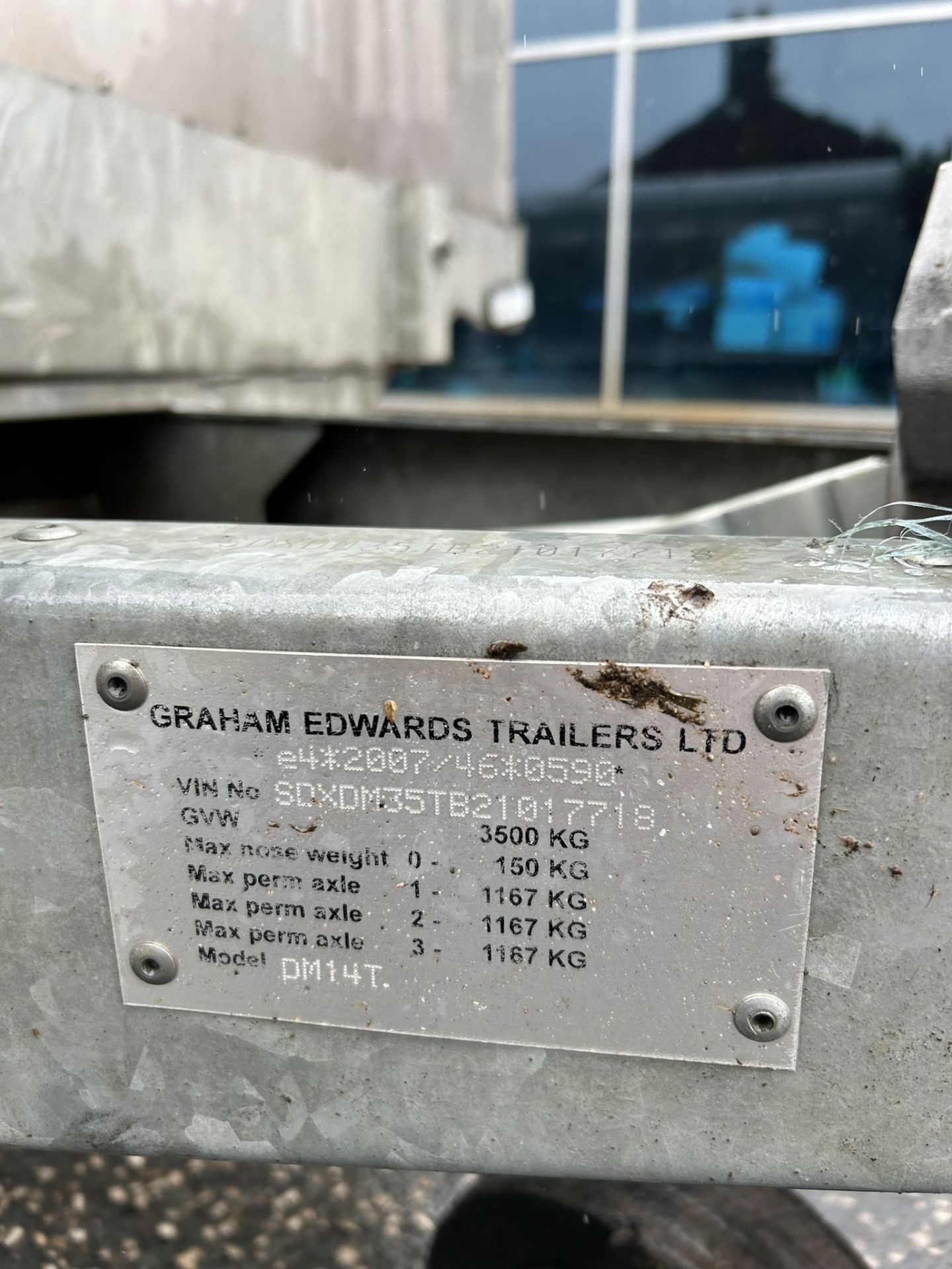 2007 Graham Edwards Livestock Trailer DM14T - Image 18 of 18