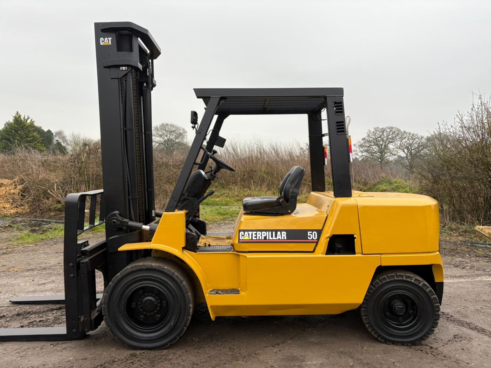 2006 Caterpillar DP50K 5 Tonne Diesel Forklift, 4 Metre Lift, Low 4561 Hours - Image 2 of 6