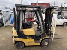 2012 Yale 2 Tonne Gas Forklift Model GLP20SVX, ONLY 3325 HOURS