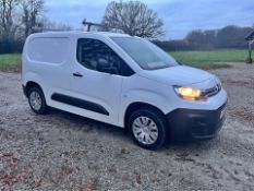 2021 Citroen Berlingo Enterprise Van, 3 Seater, MOT to 1/3/25, Approximately 83,000 Miles