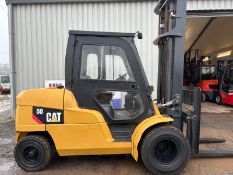 2015 Caterpillar DP50T 5 Tonne Diesel Forklift, 9773 Hours, 4.5m Lift, Side Shift