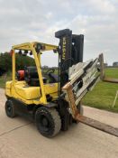 2018 Hyster 3 Tonne Gas Forklift Truck Triple Mast Container Spec, 4511 Hours