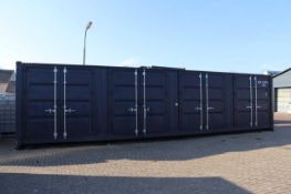 1 x 40ft, 4 Door Side Opening Shipping Container (DELIVERY ONLY)