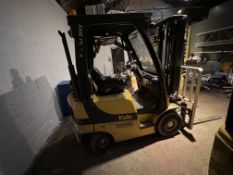 2008 Yale GLP20SVX 2 Tonne Gas Forklift, ONLY 3999 HOURS