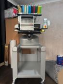 2022 Melco ENT16X 15 Head Embroidery Machine, Z Run Time 205.07.06, Z Rotation 10335858