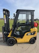 2019 Caterpillar 1.8 Tonne Gas Forklift Truck, Full Heated Cab, 4873 Hours