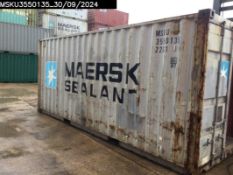 Used 20 Foot Shipping Container