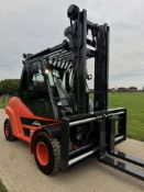LINDE, H80 - 8 Tonne Gas Forklift Truck (Fork Position - 4,978 hours) Serviced, Auto Fork Position