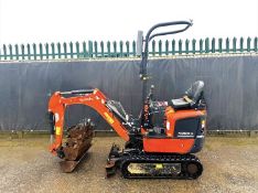 2022 Kubota K008-5 Excavator, ONLY 592 HOURS!!, 4 Buckets, Quick Hitch