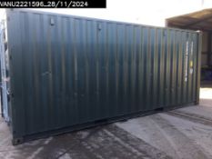 One Trip 20 Foot Shipping Container, 2023 Build