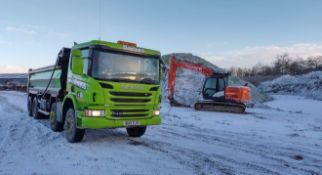 2015 Scania P410 Tipper 8 x 4 Wheel, Approximately 533,000km/311,000 Miles
