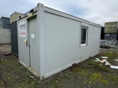 20ft Turnstile Cabin - Delivery Available At Extra Charge, *No Reserve*