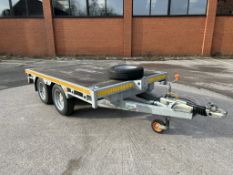 Used Bateson Flat Bed Trailer 8ft x 5ft, No VAT