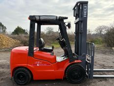 2016 Heli FD30G 3 Tonne Diesel Forklift, WITH ONLY 1372 HOURS!, 4 Metre Lift, Side Shift