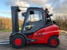 2020 Linde H50T 5 Tonne Gas Forklift, 4300mm Full Free Lift, Low 4045 Hours!