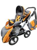 Bambino Complessivo Baby Travel System Orange/Grey