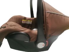 Bambini Cinque Newborn Baby Car Seat Brown