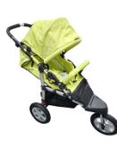 Bambino Tre 3 Wheel Pushchair Green