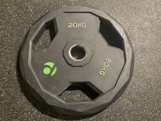 20KG Tuff Tech Plates x2
