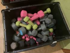 Box Of Assorted Studio Dumbbells