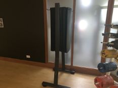 Physical Yoga Mats & Stand - Approximately 25 Mats