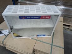 Small White Locker Cabinet