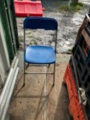 Blue Plastic Chairs x500