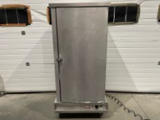 NO RESERVE Stainless Steel 5 Tray Mobile Hot Cupboard