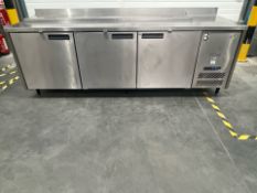 NO RESERVE Williams Emerald 3 Door Counter Fridge